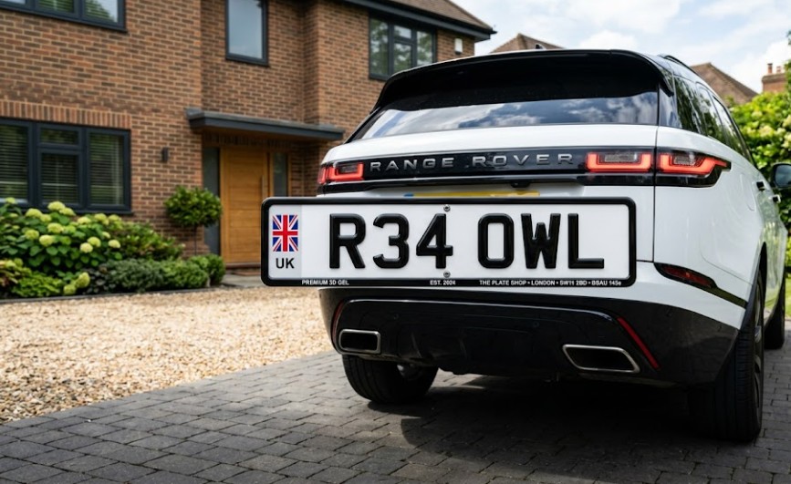 custom 3d number plates