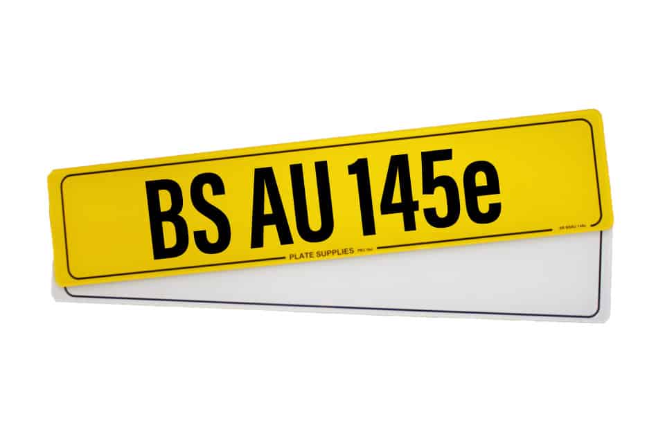 Number Plate BS AU 145e