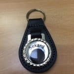 Sekard personalised Keyfob with domed badge