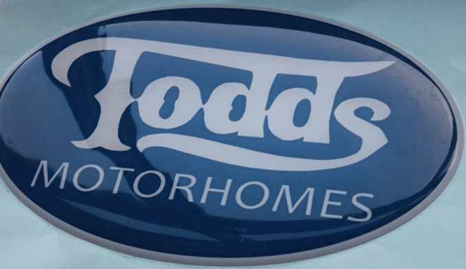 Todds Motorhomes Car Badge UK