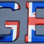 GB Vehicle domed Badge