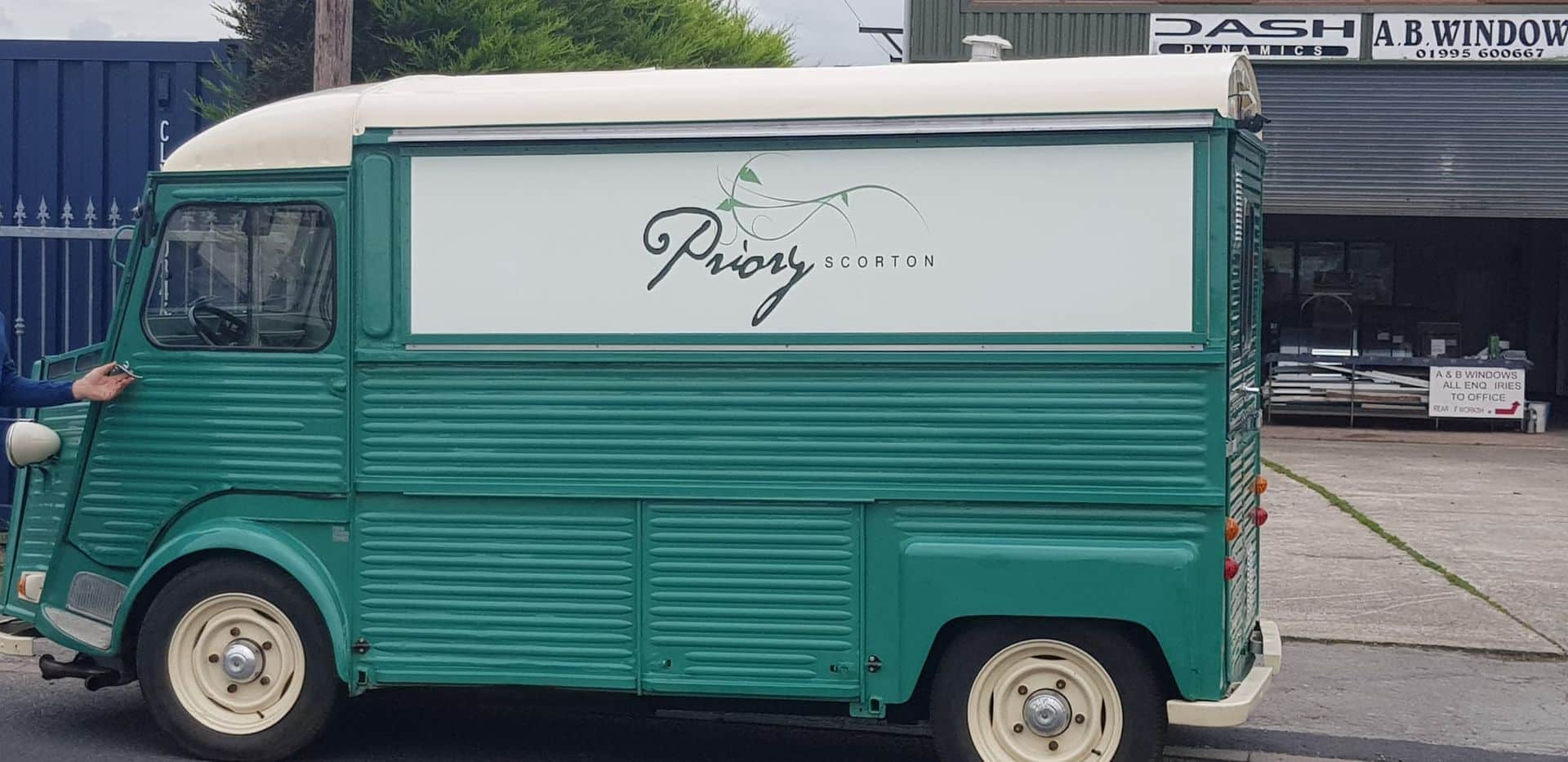 Custom vinyl sticker for Priory scorton Custom vinyl sticker for Priory scorton