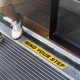 custom floor safety sign