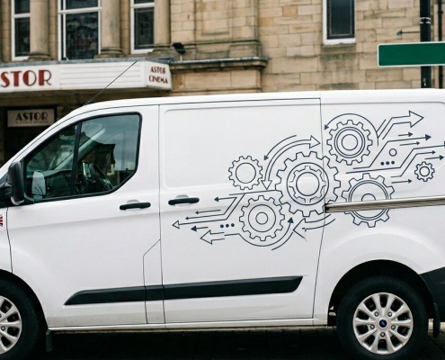 custom vinyl lettering and signs