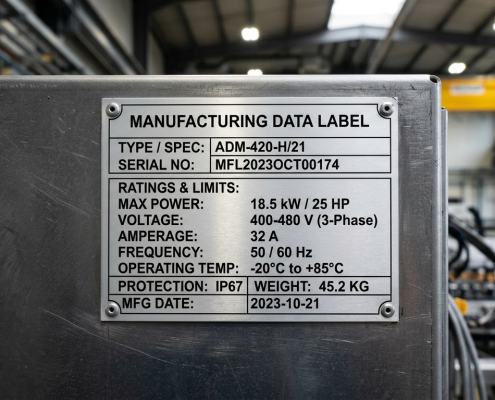 manufacturing labels
