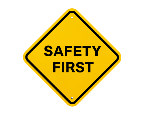 health and safety signage