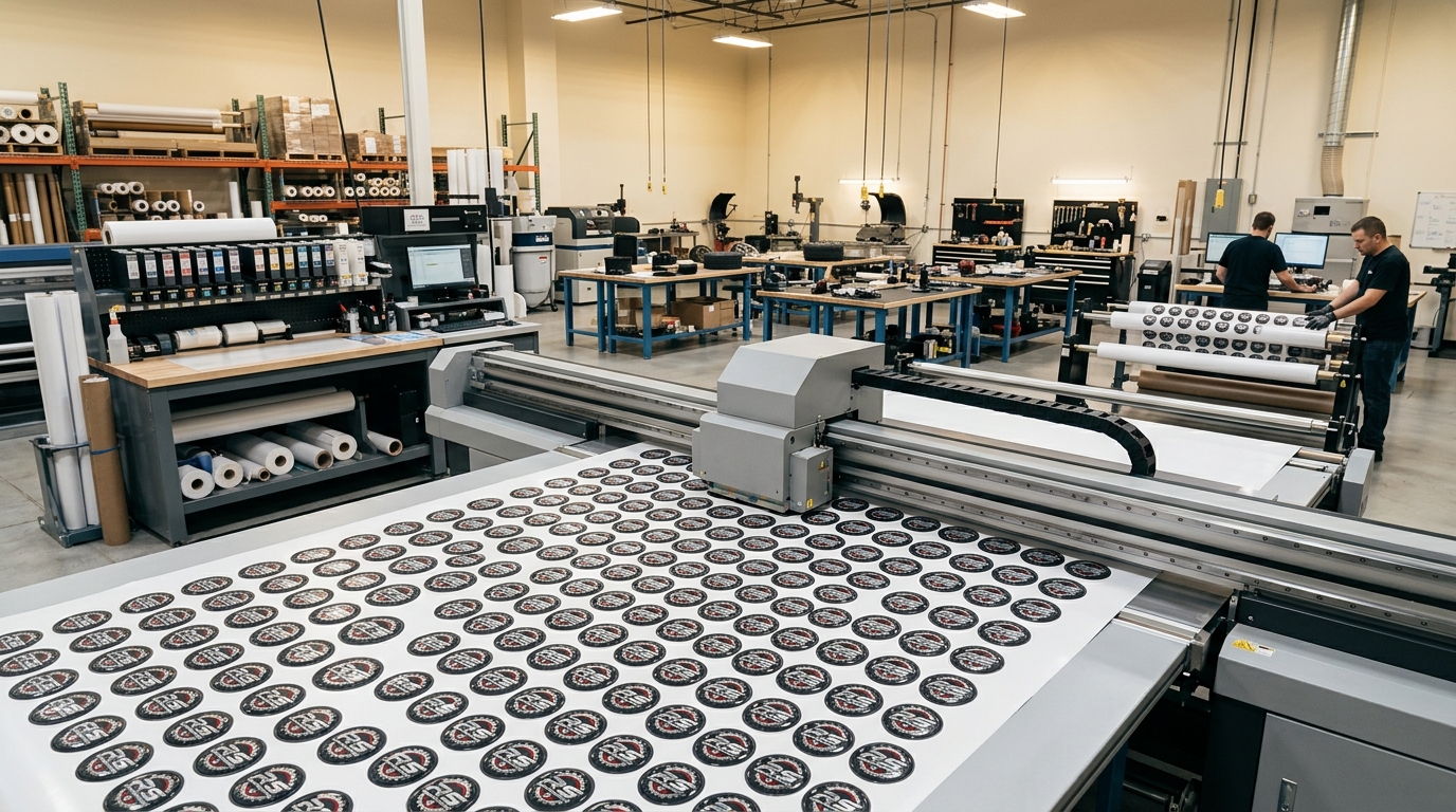 Automotive Badges printing